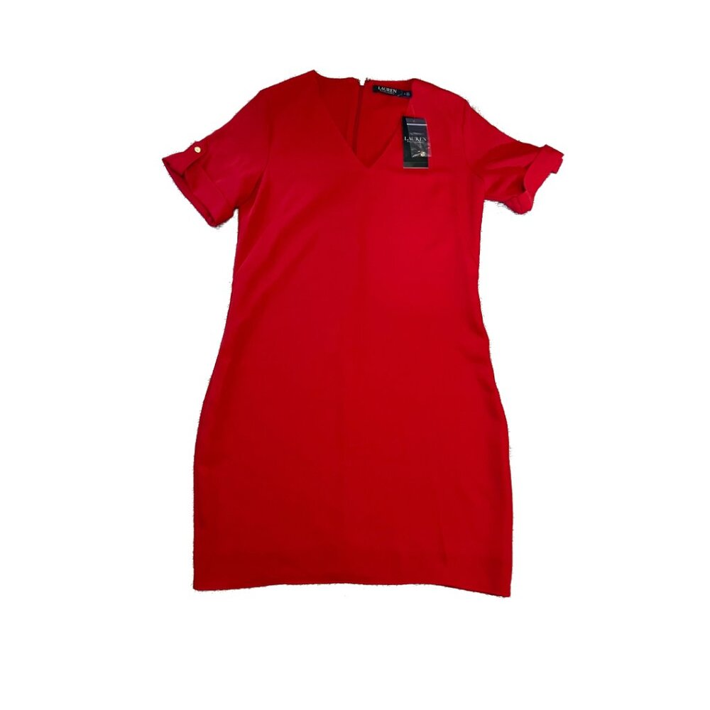 Ralph Lauren Red Dress NWT (New With Tags) - Size 6